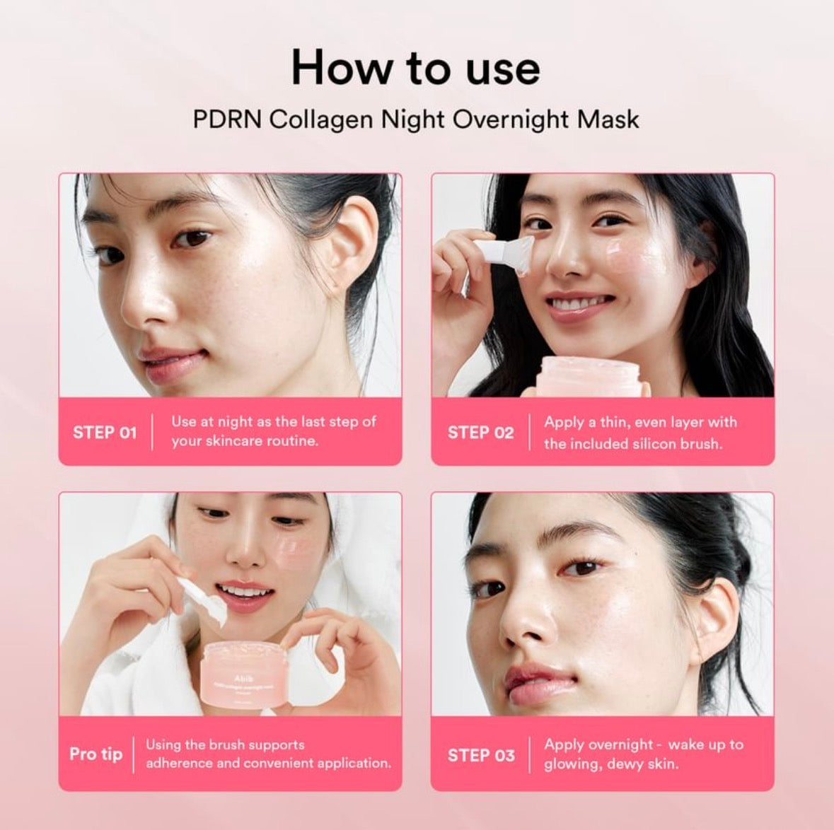 Abib - PDRN Collagen Overnight Mask
Firming Jelly
