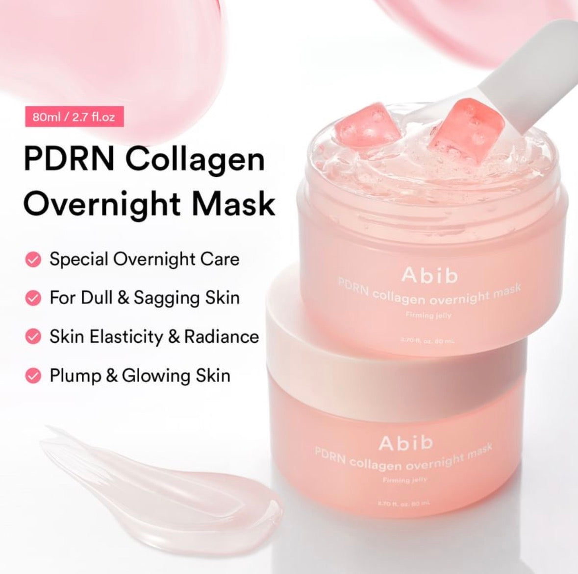 Abib - PDRN Collagen Overnight Mask
Firming Jelly