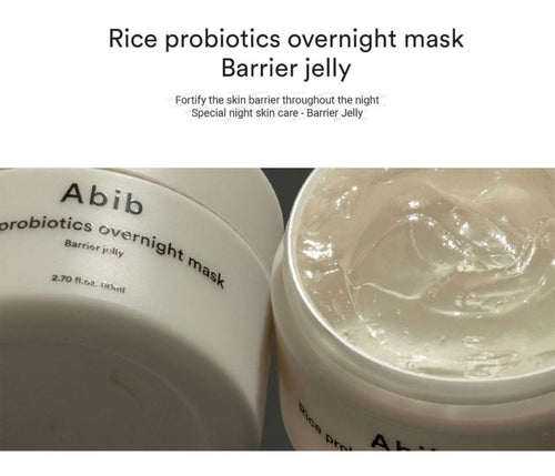 Abib - Rice Probiotics Overnight Mask Barrier Jelly 80ml