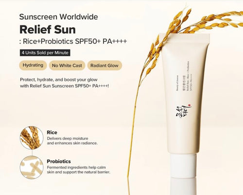 Beauty of Joseon - Relief Sun: Rice + Probiotics 50ml