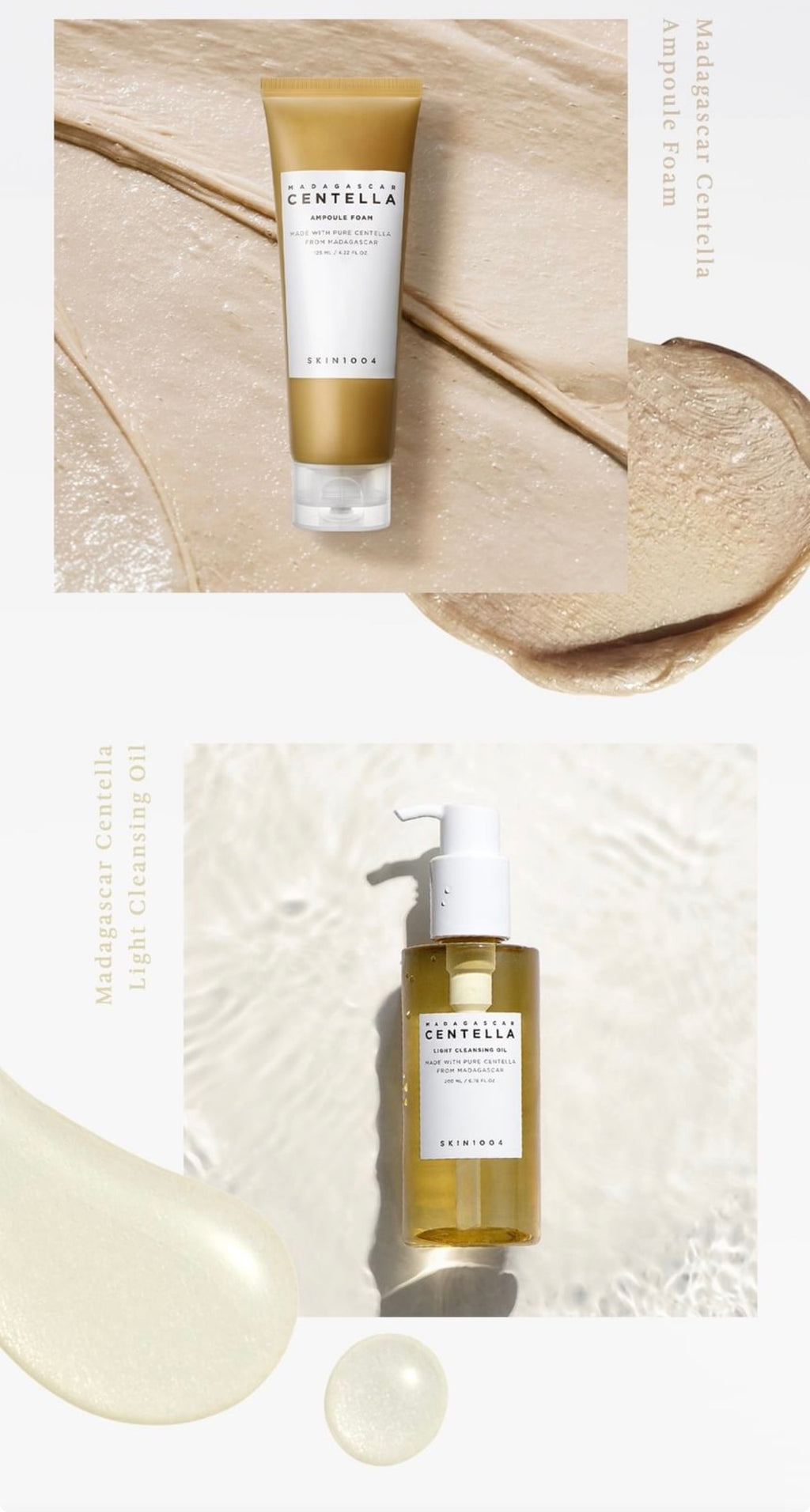 SKIN 1004 - Madagascar Centella Double Cleansing Duo Set