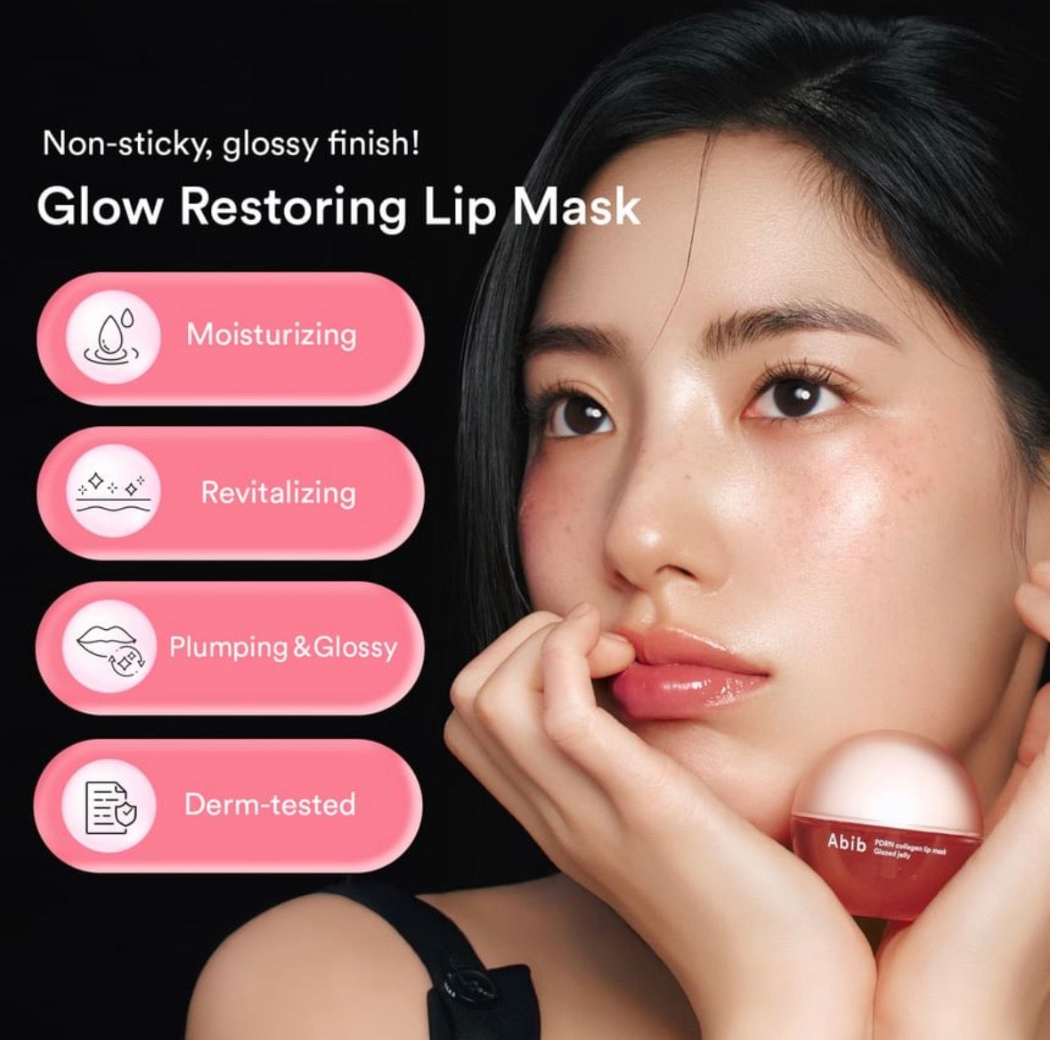 Abib- PDRN Collagen Lip Mask Glazed Jelly