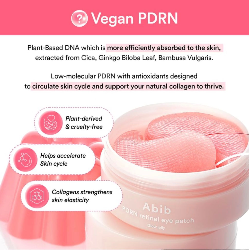 Abib - PDRN Retinal Eye Patch Glow Jelly patch