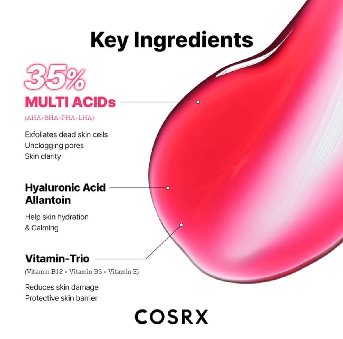 COSRX - The AHA BHA PHA LHA 35 Peel 30ml