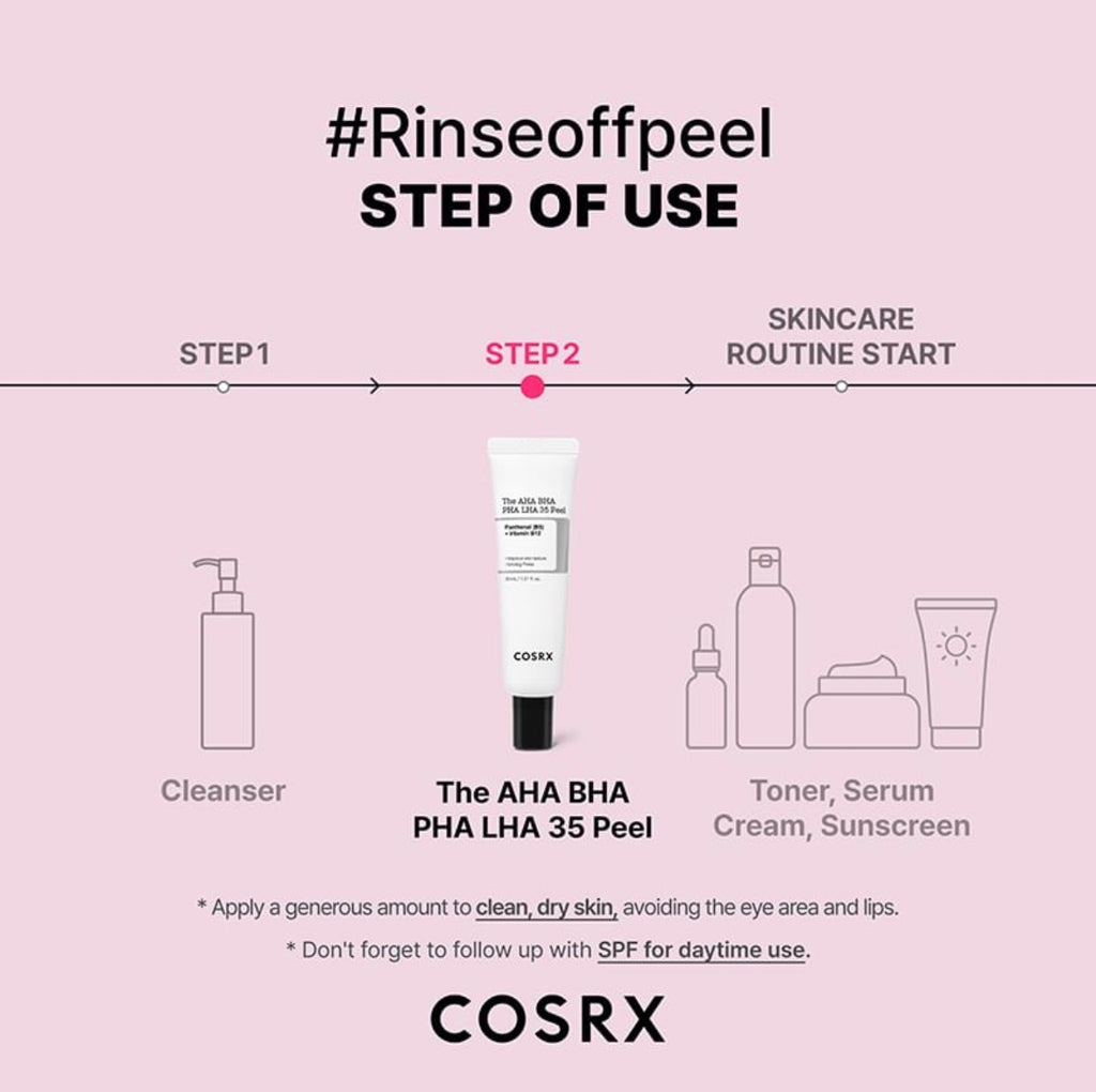 COSRX - The AHA BHA PHA LHA 35 Peel 30ml