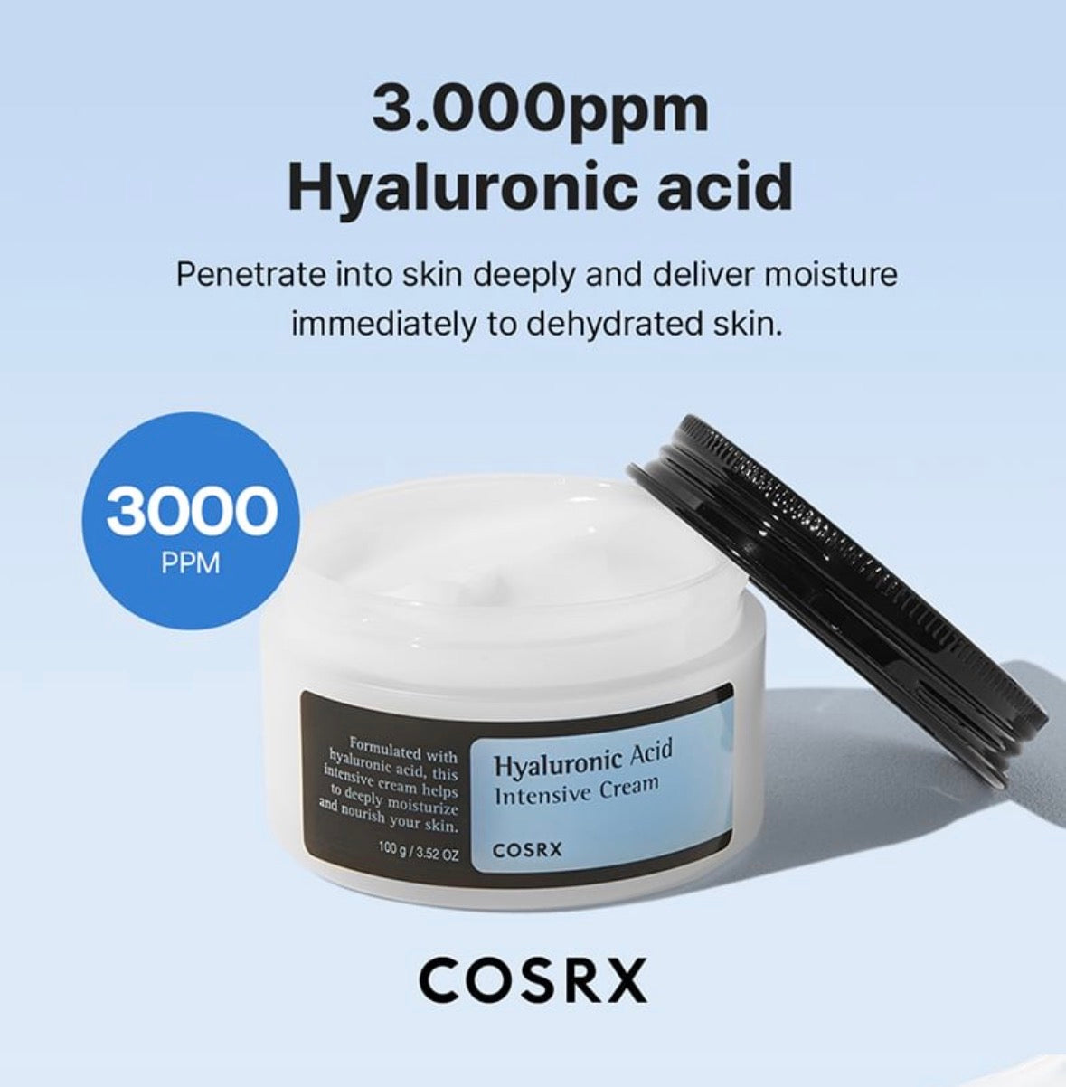 COSRX - Hyaluronic Acid Intensive Cream 100ml