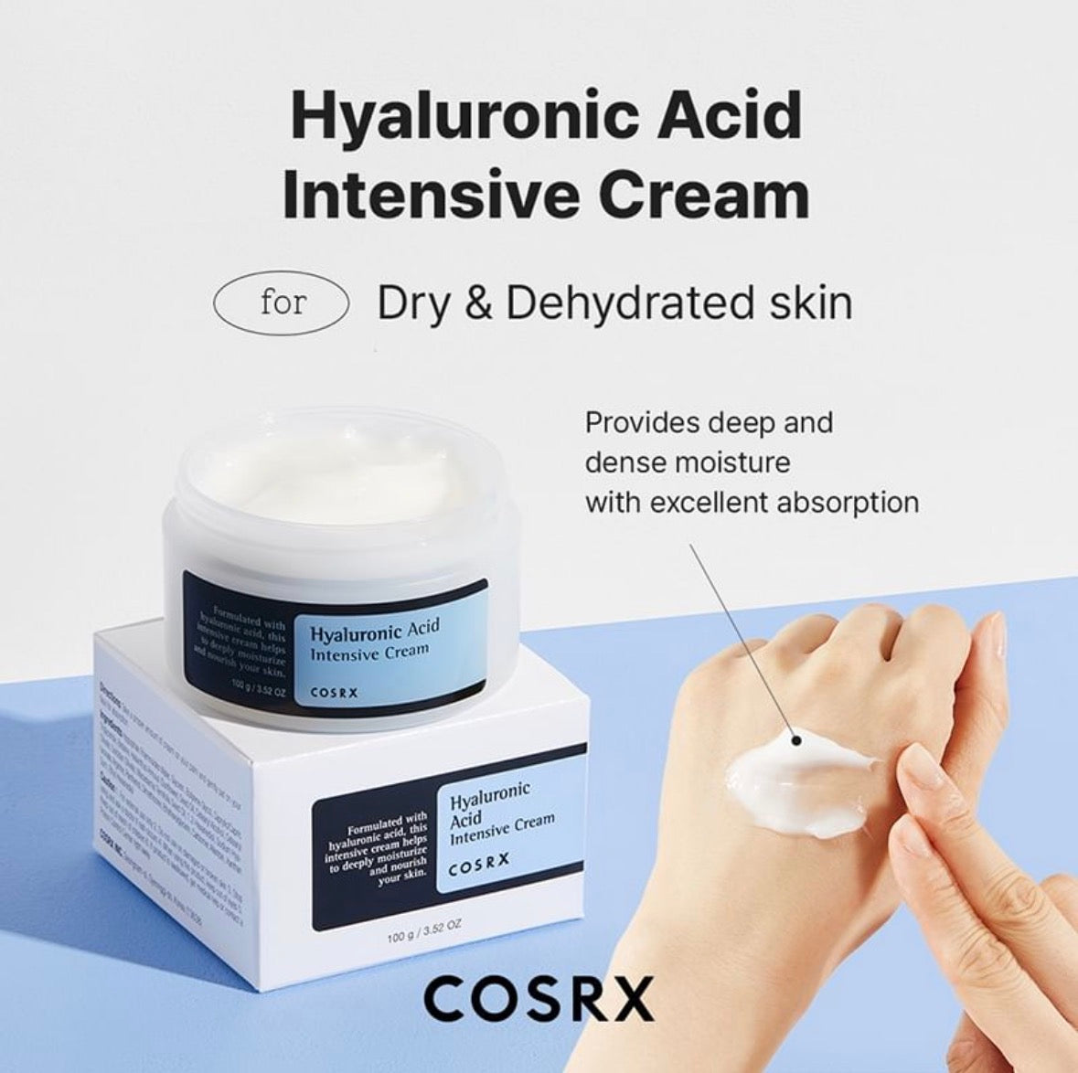 COSRX - Hyaluronic Acid Intensive Cream 100ml