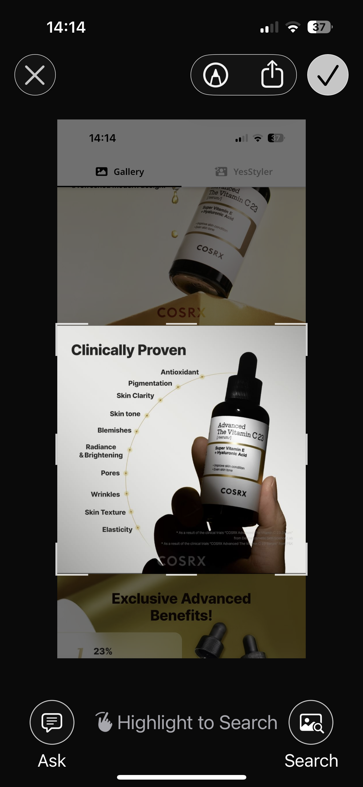 COSRX - Advanced The Vitamin C 23 Serum