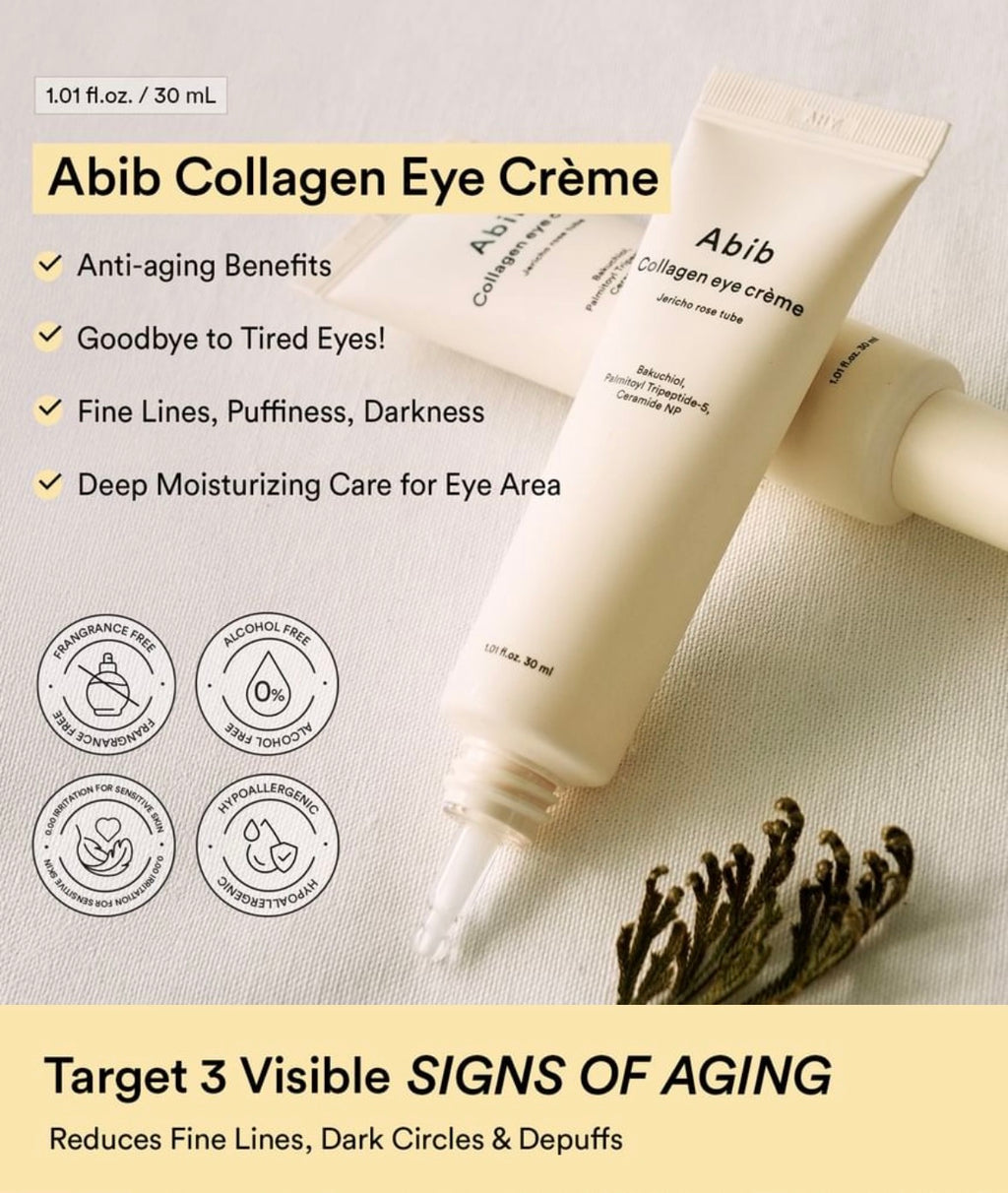 Abib - Collagen Eye Crème Jericho Rose Tube 30ml