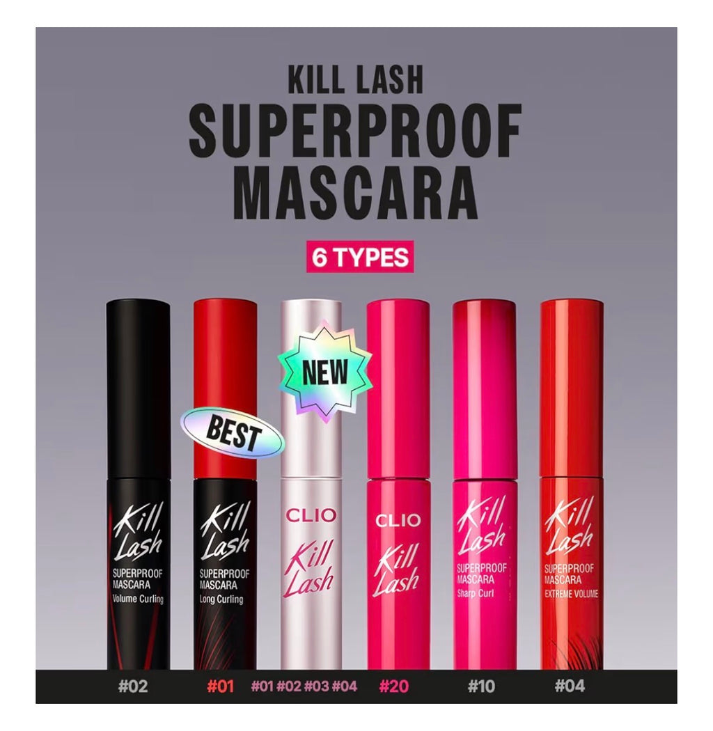 CLIO - Kill Lash Superproof Mascara 7g #02 Volume Curling
