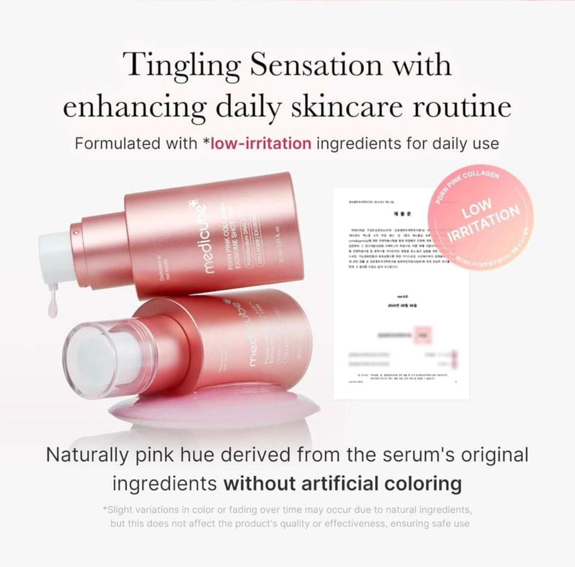 medicube - PDRN Pink Collagen Exosome Shot Serum 7500