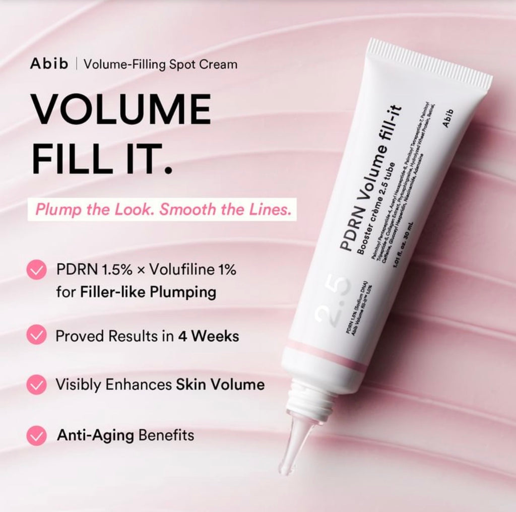 Abib - PDRN Volume Fill-it Booster Crème 2.5 Tube 30ml