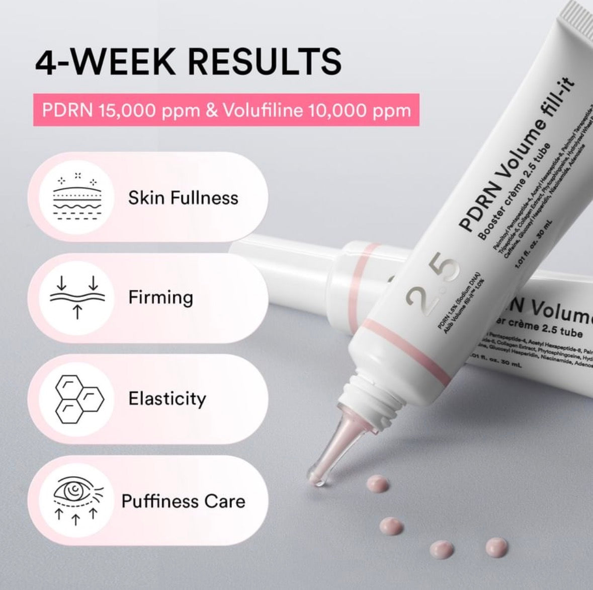 Abib - PDRN Volume Fill-it Booster Crème 2.5 Tube 30ml