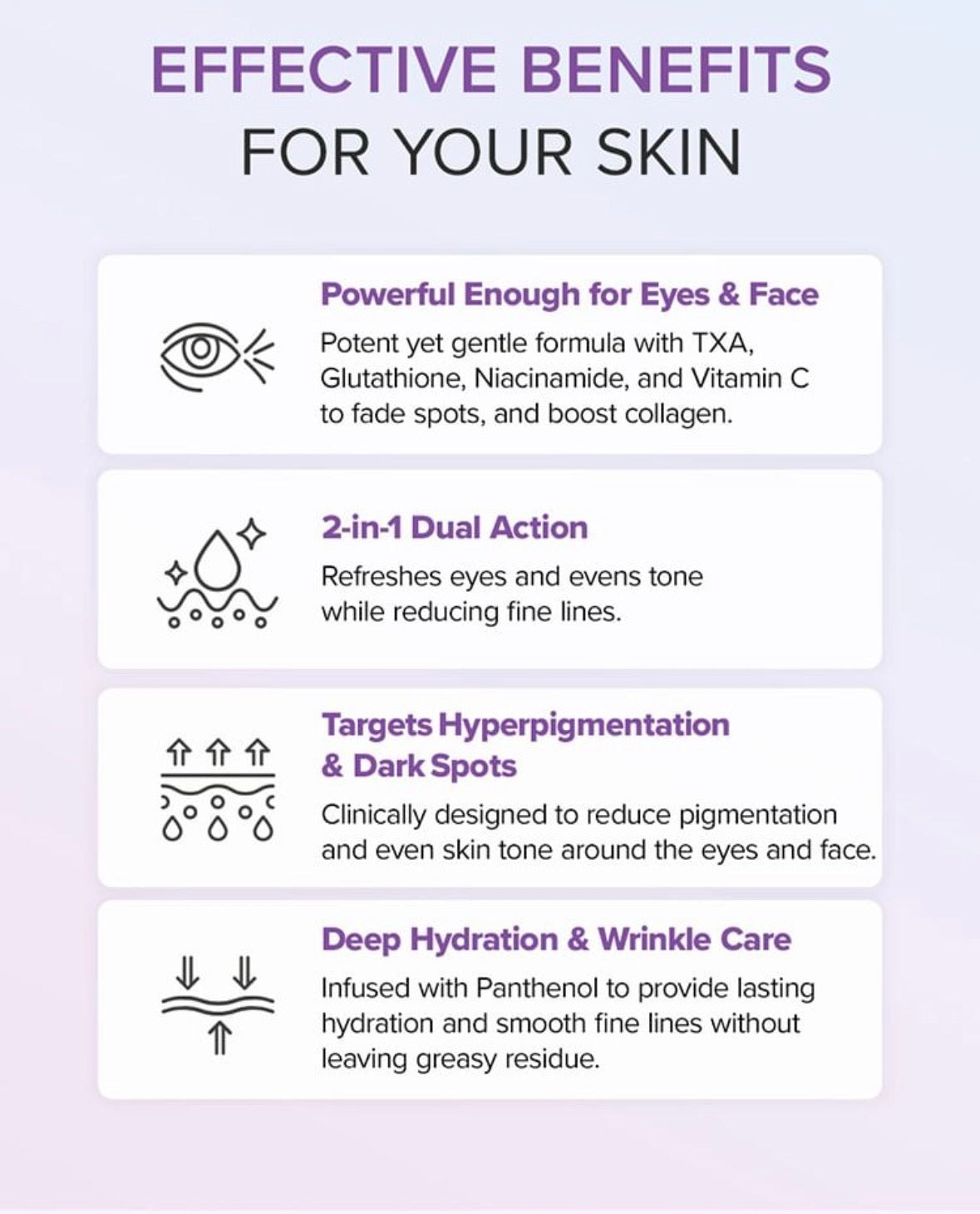 Mary&May - Tranexamic Acid + Glutathione Eye Cream 30g